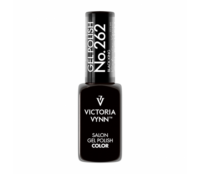 VICTORIA VYNN Gelinis lakas No.262 "BLACK KING", 8ml