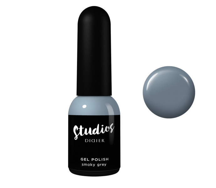 "DIDIER LAB" Gelinis lakas "SMOKY GREY", 8ml