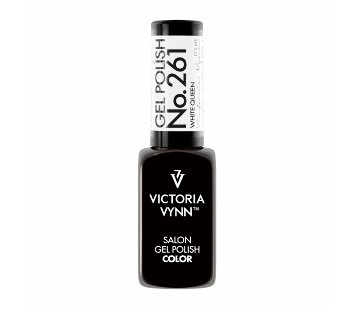 VICTORIA VYNN Gelinis lakas No.261 "WHITE QUEEN", 8 ml