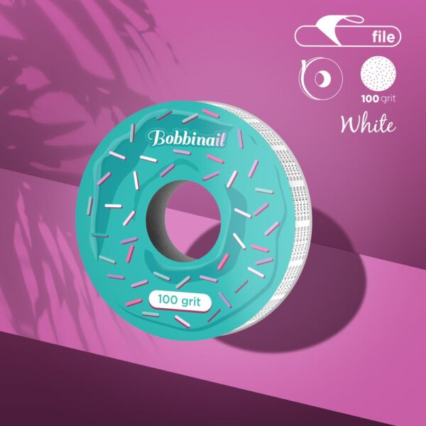 STALEKS PRO PapMam BOBBI NAIL užmaunamų dildžių juosta (100/150/180) 6m