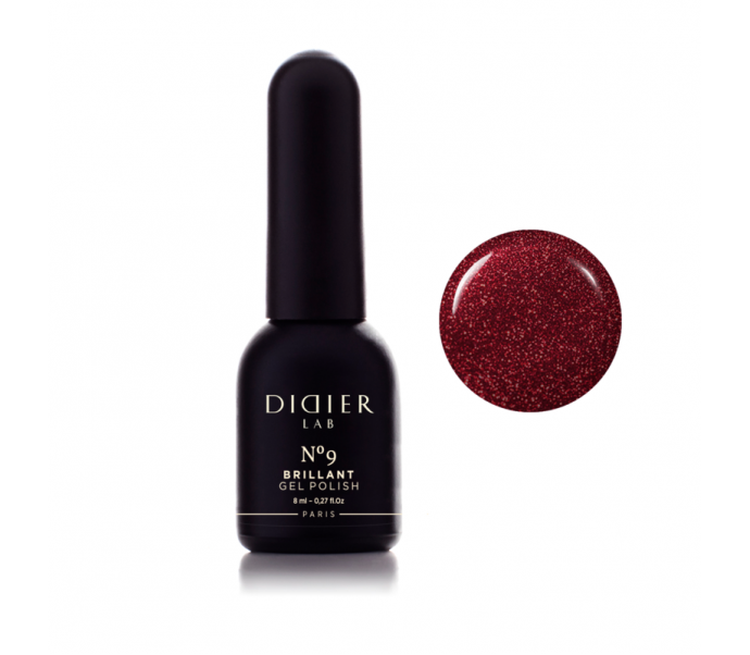"DIDIER LAB" Gelinis lakas "BRILLANT" No9, 8ml
