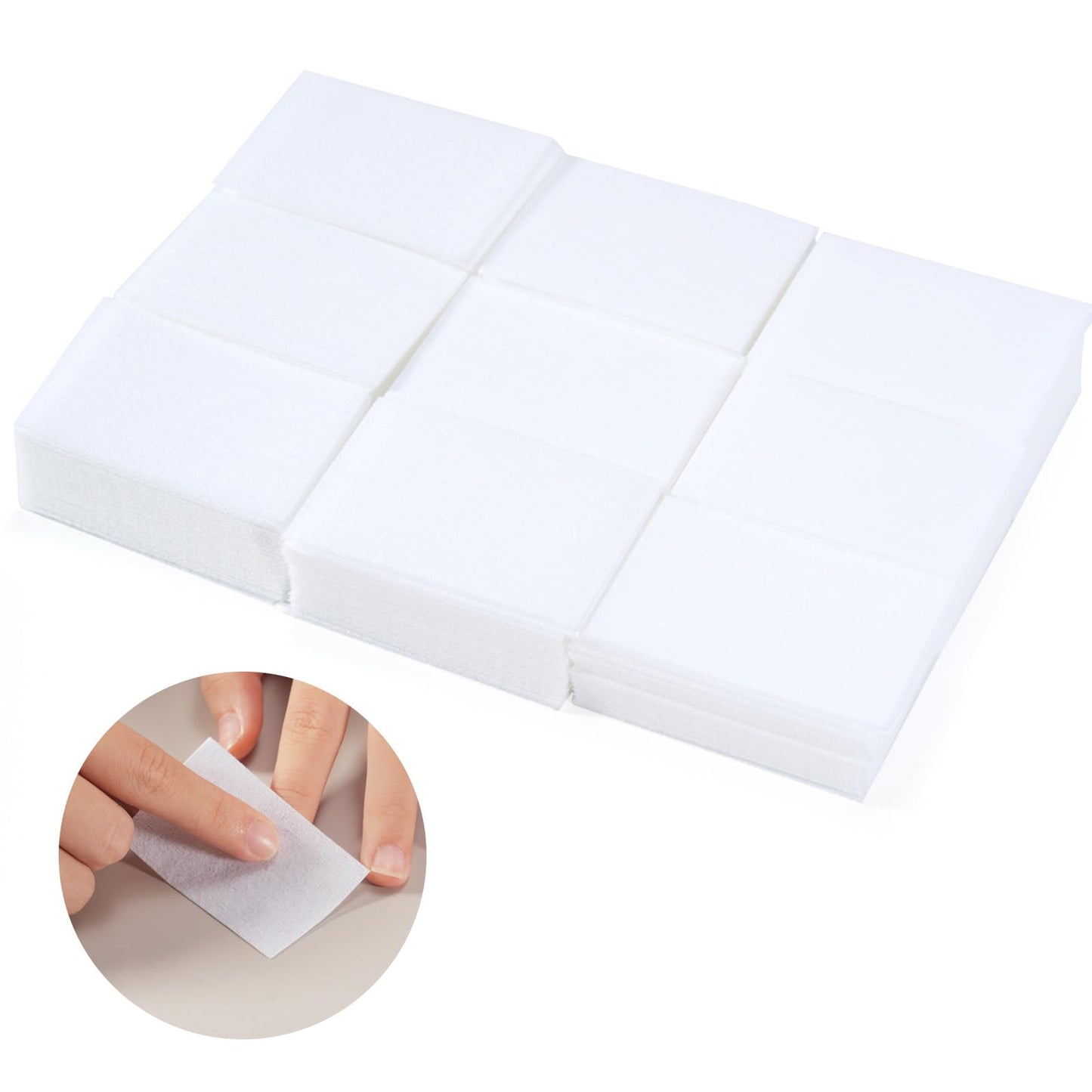 Bepūkės servetėlės (baltos sp.) 400vnt.