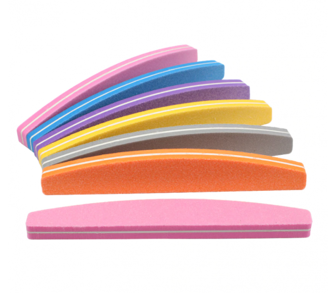 Nagų dildė/poliruoklis (D forma, 100/180 gritų)