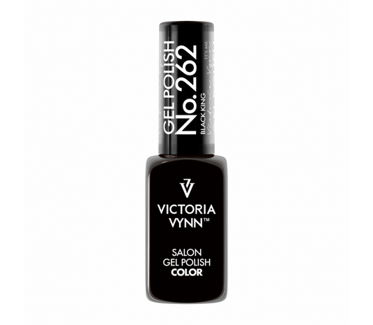 VICTORIA VYNN Gelinis lakas No.262 "BLACK KING", 8ml