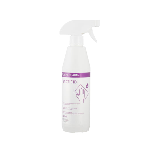 CHEMI-PHARM "BACTICID" Priemonė greitai paviršių dezinfekcijai, 500ml