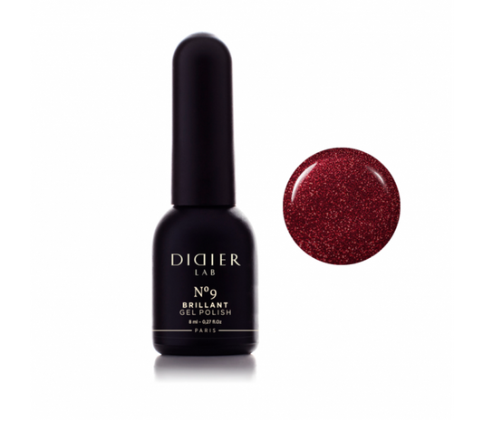 "DIDIER LAB" Gelinis lakas "BRILLANT" No9, 8ml