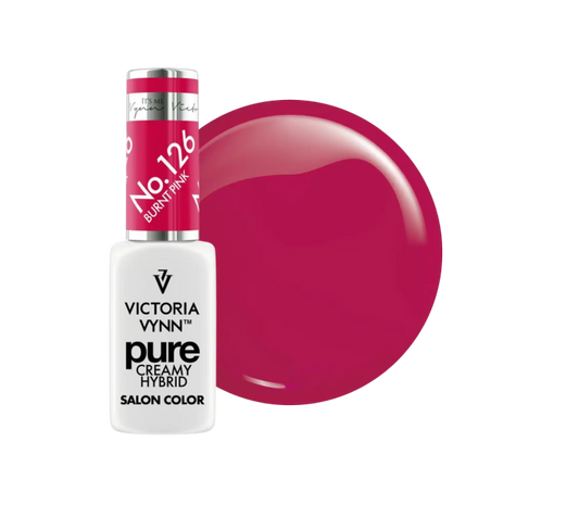 VICTORIA VYNN Gelinis lakas PURE 126 "BURNT PINK", 8 ml