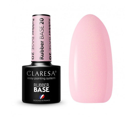 CLARESA Hibridinė kaučiukinė bazė "RUBBER 20", 5ml