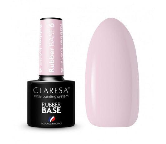 CLARESA Hibridinė kaučiukinė bazė "RUBBER 6", 5ml