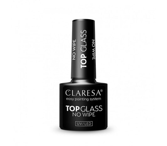CLARESA Top'as/ viršutinis sluoksnis "GLASS NO WIPE", 5ml
