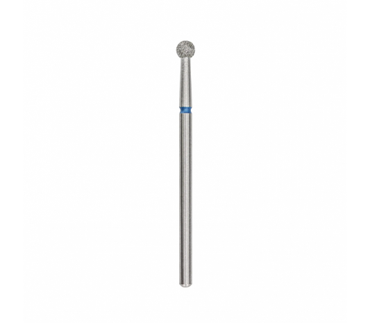 "Burbuliukas" Deimantinis nagų frezos antgaliukas, 2.5mm (mėlyna)