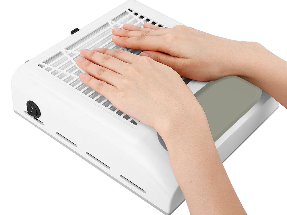 Manikiūro dulkių surinkėjas su nuimamu HEPA filtru, 80 W