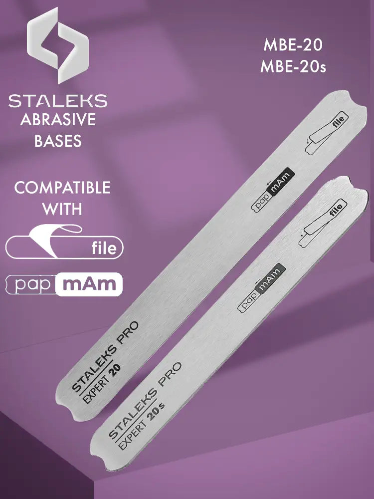 Metalinis dildės pagrindas STALEKS EXPERT 20s [MBE-20s] 130mm